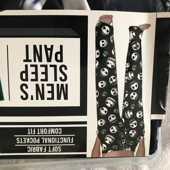 Jack Nightmare before Christmas Pajama PANTS Large - Picture 2 of 3